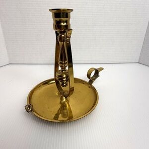 Brass Nautical Gimbal Sailing Ship Hand Held Candle Stick Holder Wall Sconce